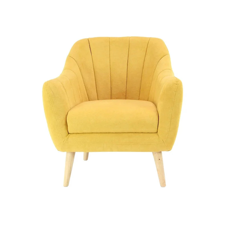 Polyester Room Accent Chair - Black, Blue, or Yellow