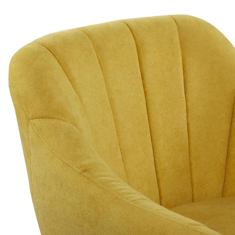 Polyester Room Accent Chair - Black, Blue, or Yellow