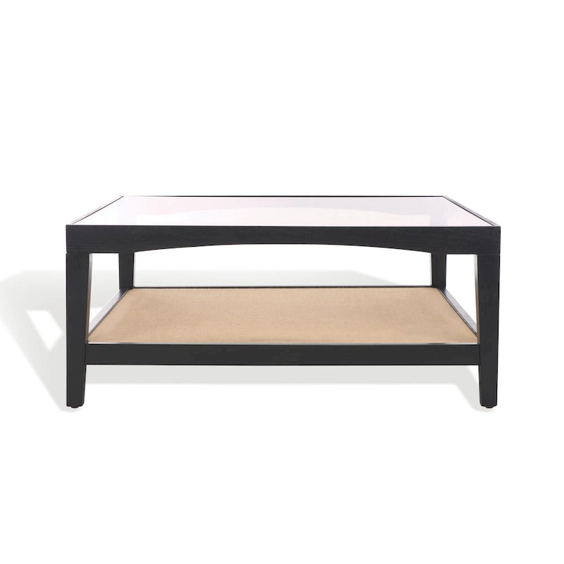 Square Glass Coffee Table - 40W x 40D x 17H