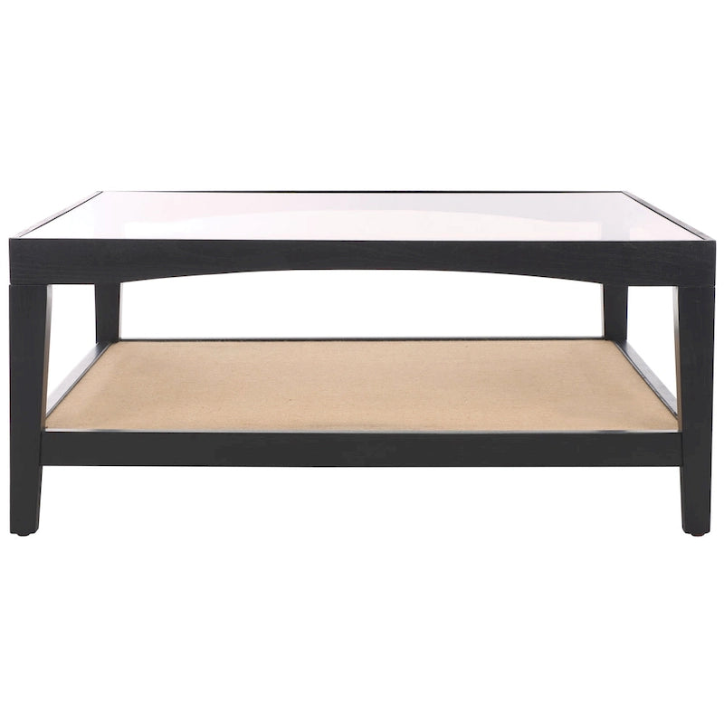 Square Glass Coffee Table - 40W x 40D x 17H