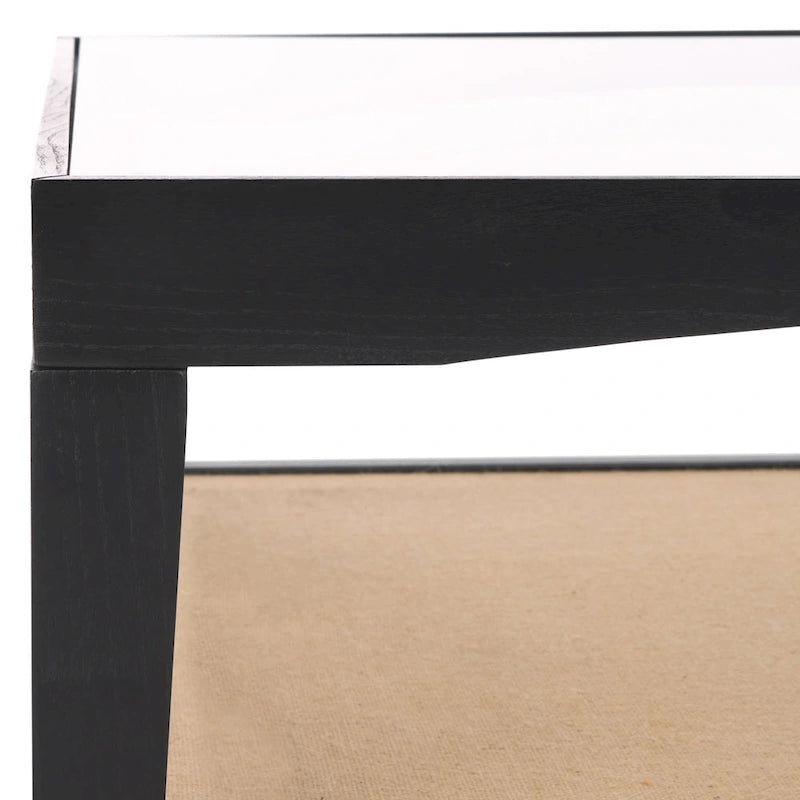 Square Glass Coffee Table - 40W x 40D x 17H